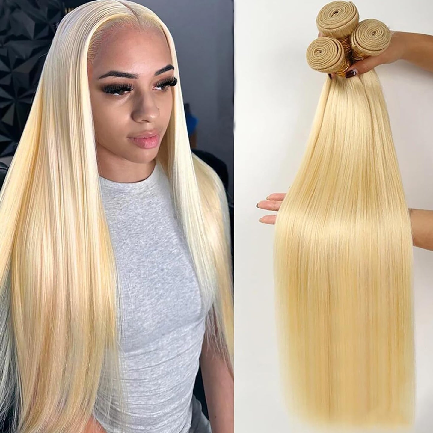 613 Blonde Straight Wig